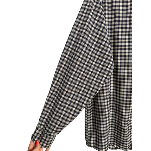 Vtg Loafers By Reed St James Classic Men's XL Long Sleeve Plaid Button Up Shirt - Picture 3 of 9